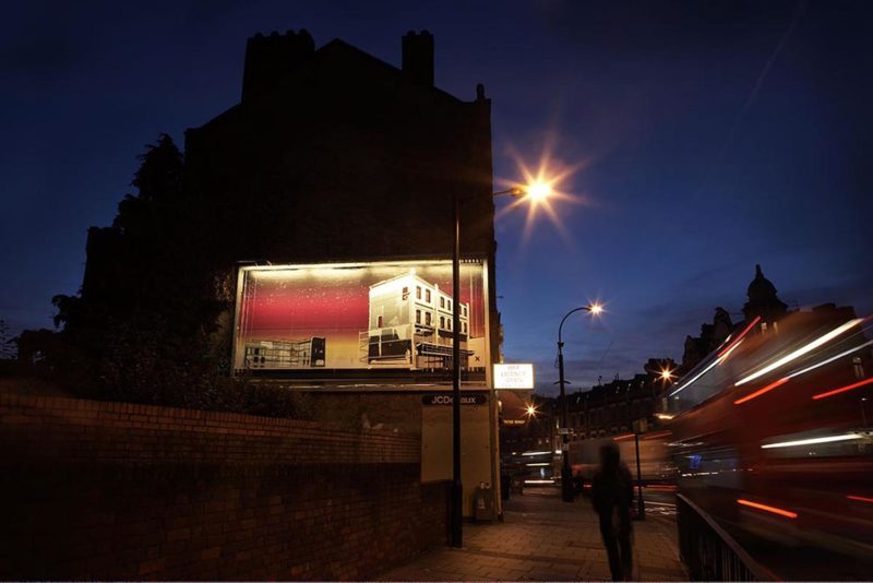 Good Life, billboard commission for Deptford X, 2009, photo: Jillian Lochner