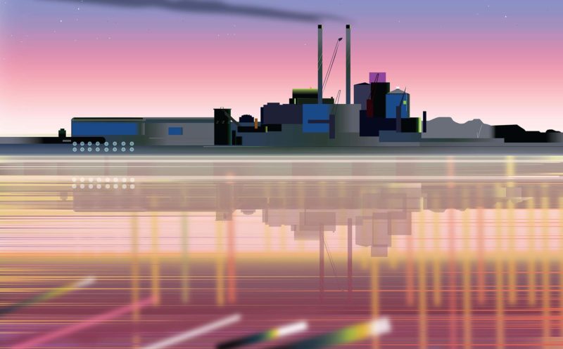 Phil Ashcroft, Refinery (Tate & Lyle), 2017